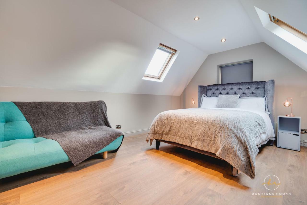 The Retreat Sauna & Hot Tub Boutique Rooms Great Paxton Bagian luar foto